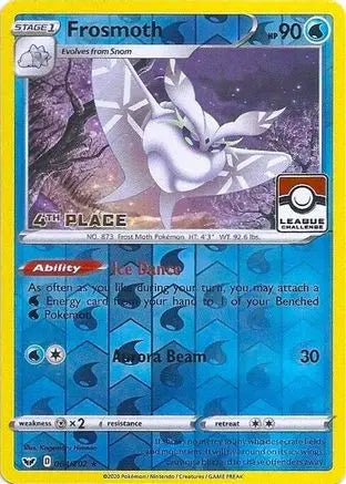 Frosmoth (064/202) (League Promo 4th Place) [Sword & Shield: Base Set] Pokémon