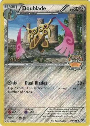 Doublade (84/146) (Regional Championship Promo Staff) [XY: Base Set] Pokémon