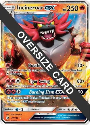 Incineroar GX (SM38) (Jumbo Card) [Sun & Moon: Black Star Promos] Pokémon