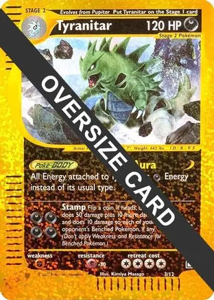 Tyranitar (3/12) [Box Topper] Pokémon