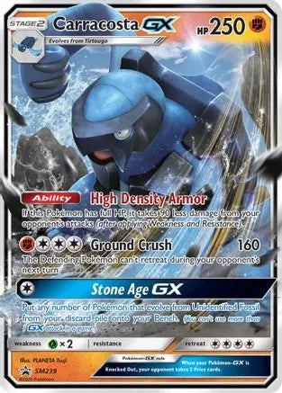 Carracosta GX (SM239) [Sun & Moon: Black Star Promos] Pokémon