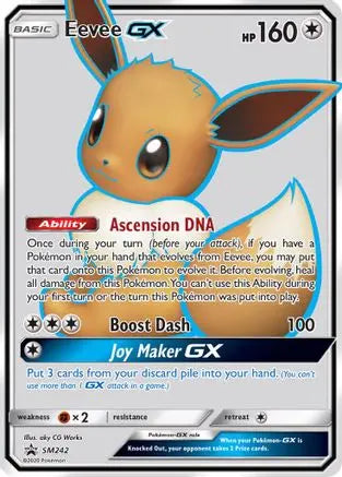 Eevee GX (SM242) [Sun & Moon: Black Star Promos] Pokémon
