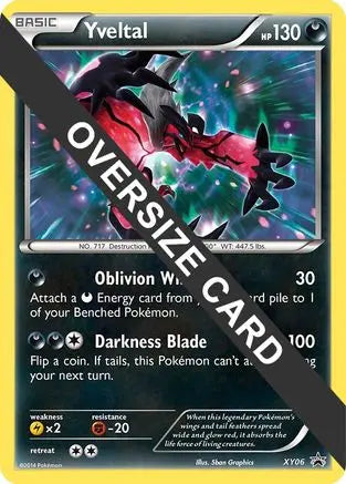 Yveltal (XY06) (Jumbo Card) [XY: Black Star Promos] Pokémon