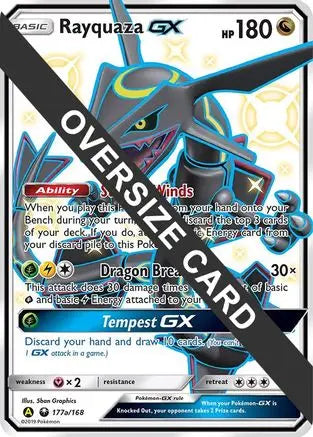 Rayquaza GX (177a/168) (Jumbo Card) [Sun & Moon: Celestial Storm] Pokémon