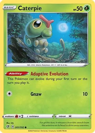 Caterpie (001/192) [Sword & Shield: Rebel Clash] Pokémon