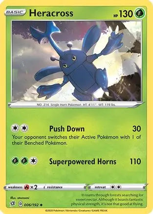 Heracross (006/192) [Sword & Shield: Rebel Clash] Pokémon
