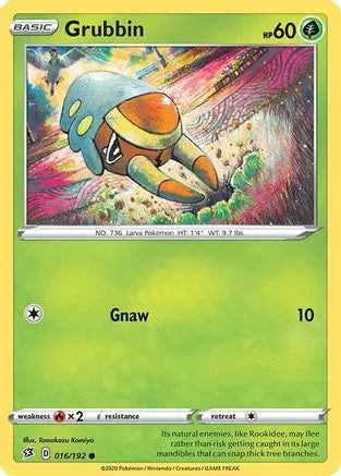 Grubbin (016/192) [Sword & Shield: Rebel Clash] Pokémon