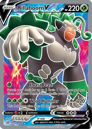 Rillaboom V (175/192) [Sword & Shield: Rebel Clash] Pokémon