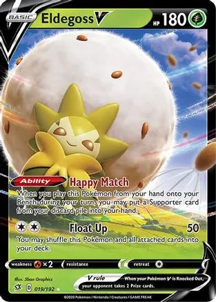 Eldegoss V (019/192) [Sword & Shield: Rebel Clash] Pokémon