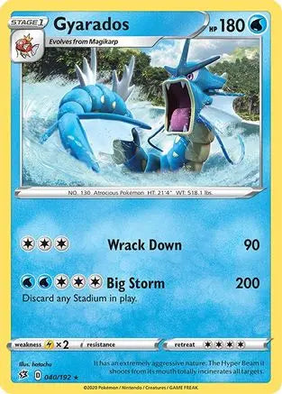 Gyarados (040/192) [Sword & Shield: Rebel Clash] Pokémon