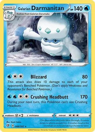 Galarian Darmanitan (048/192) [Sword & Shield: Rebel Clash] Pokémon