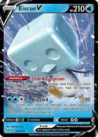 Eiscue V (055/192) [Sword & Shield: Rebel Clash] Pokémon