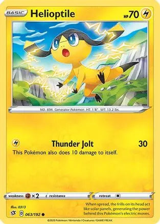 Helioptile (063/192) [Sword & Shield: Rebel Clash] Pokémon