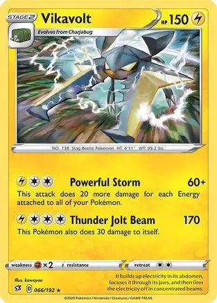 Vikavolt (066/192) [Sword & Shield: Rebel Clash] Pokémon