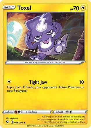 Toxel (068/192) [Sword & Shield: Rebel Clash] Pokémon