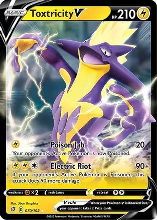 Toxtricity V (070/192) [Sword & Shield: Rebel Clash] Pokémon