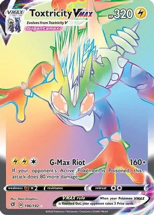 Toxtricity VMAX (196/192) [Sword & Shield: Rebel Clash] Pokémon