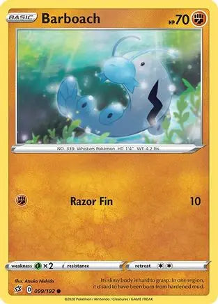 Barboach (099/192) [Sword & Shield: Rebel Clash] Pokémon