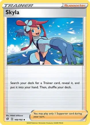 Skyla (166/192) [Sword & Shield: Rebel Clash] Pokémon