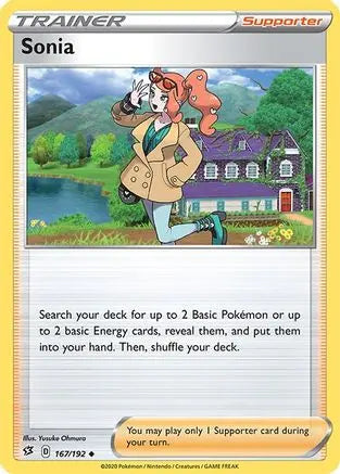 Sonia (167/192) [Sword & Shield: Rebel Clash] Pokémon