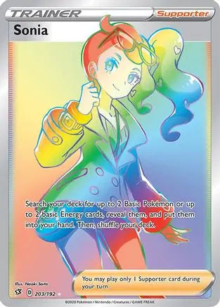 Sonia (203/192) [Sword & Shield: Rebel Clash] Pokémon