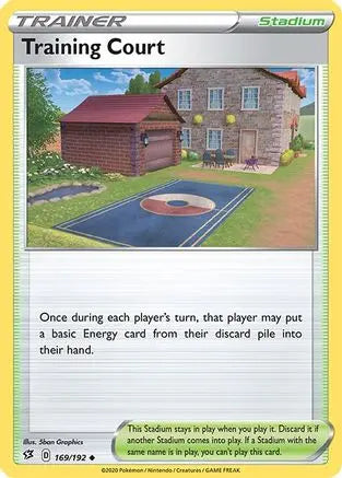 Training Court (169/192) [Sword & Shield: Rebel Clash] Pokémon