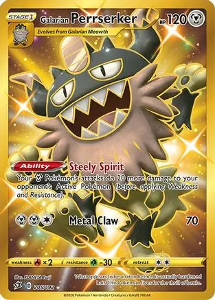 Galarian Perrserker (205/192) [Sword & Shield: Rebel Clash] Pokémon