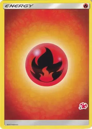 Fire Energy (Charizard Stamp #2) [Battle Academy 2020] Pokémon