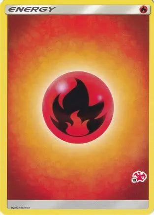 Fire Energy (Charizard Stamp #10) [Battle Academy 2020] Pokémon
