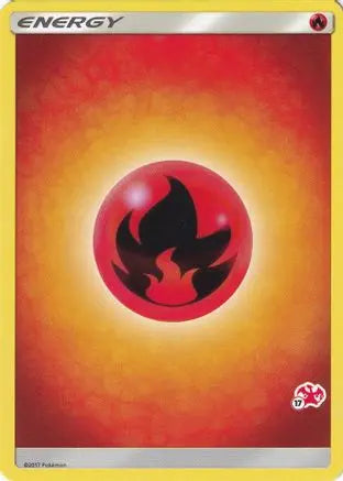 Fire Energy (Charizard Stamp #17) [Battle Academy 2020] Pokémon
