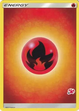 Fire Energy (Charizard Stamp #19) [Battle Academy 2020] Pokémon