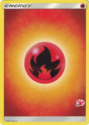 Fire Energy (Charizard Stamp #35) [Battle Academy 2020] Pokémon