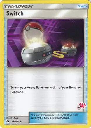 Switch (132/149) (Charizard Stamp #40) [Battle Academy 2020] Pokémon