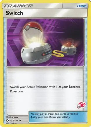 Switch (132/149) (Charizard Stamp #58) [Battle Academy 2020] Pokémon