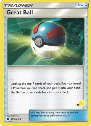 Great Ball (119/149) (Pikachu Stamp #49) [Battle Academy 2020] Pokémon