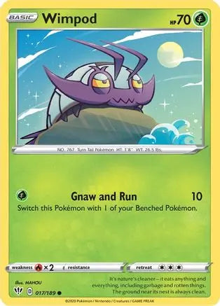 Wimpod (017/189) [Sword & Shield: Darkness Ablaze] Pokémon