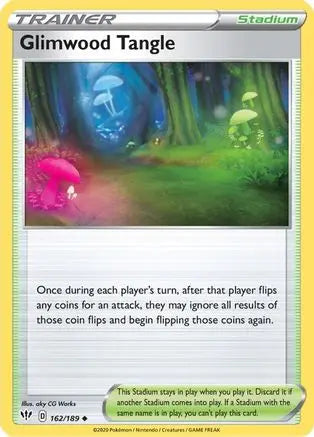 Glimwood Tangle (162/189) [Sword & Shield: Darkness Ablaze] Pokémon