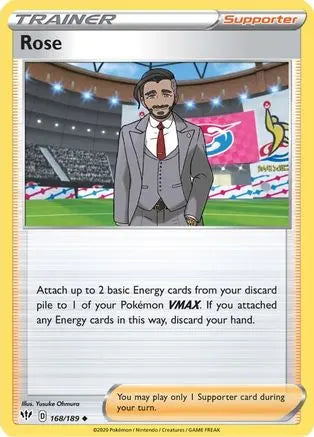 Rose (168/189) [Sword & Shield: Darkness Ablaze] Pokémon