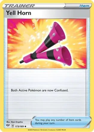 Yell Horn (173/189) [Sword & Shield: Darkness Ablaze] Pokémon