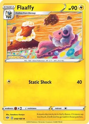 Flaaffy (056/189) [Sword & Shield: Darkness Ablaze] Pokémon