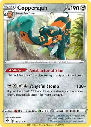 Copperajah (132/189) [Sword & Shield: Darkness Ablaze] Pokémon