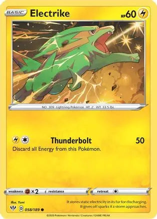 Electrike (058/189) [Sword & Shield: Darkness Ablaze] Pokémon