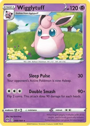 Wigglytuff (068/189) [Sword & Shield: Darkness Ablaze] Pokémon