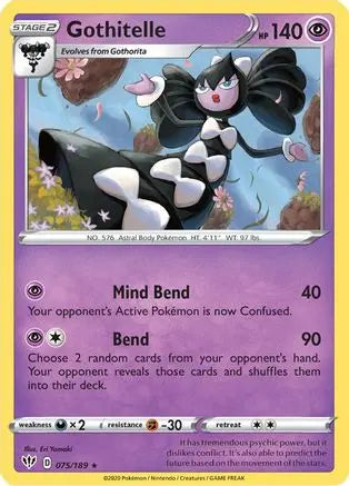 Gothitelle (075/189) [Sword & Shield: Darkness Ablaze] Pokémon