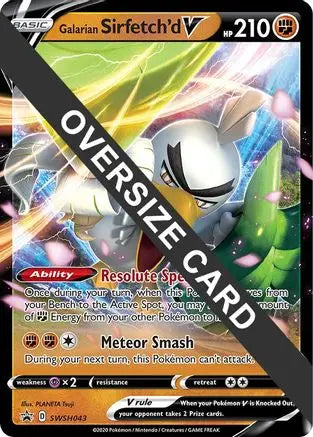 Galarian Sirfetch'd V (SWSH043) [Sword & Shield: Black Star Promos] Pokémon