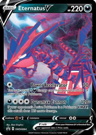 Eternatus V (SWSH064) [Sword & Shield: Black Star Promos] Pokémon