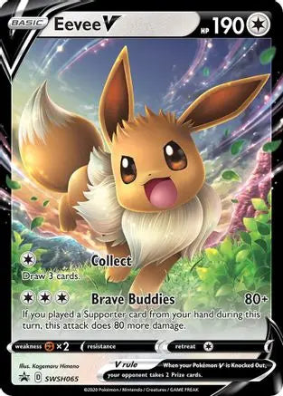 Eevee V (SWSH065) [Sword & Shield: Black Star Promos] Pokémon
