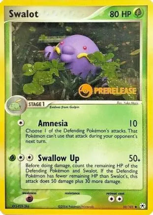 Swalot (50/101) (Prerelease Promo) [Nintendo: Black Star Promos] Pokémon