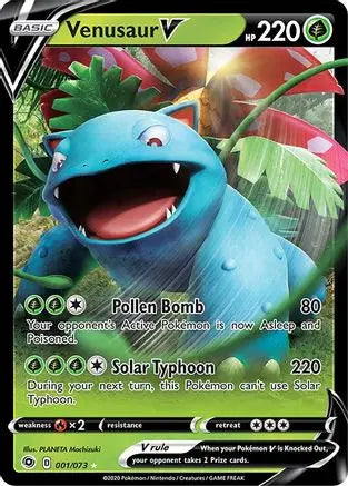 Venusaur V (001/073) [Sword & Shield: Champion's Path] Pokémon