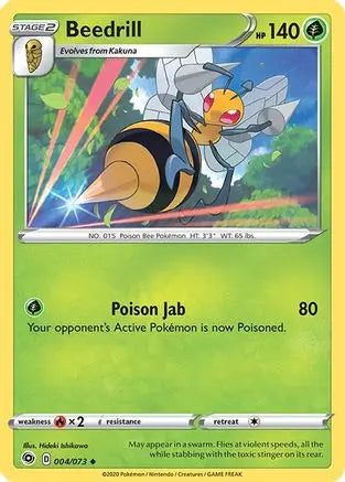 Beedrill (004/073) [Sword & Shield: Champion's Path] Pokémon